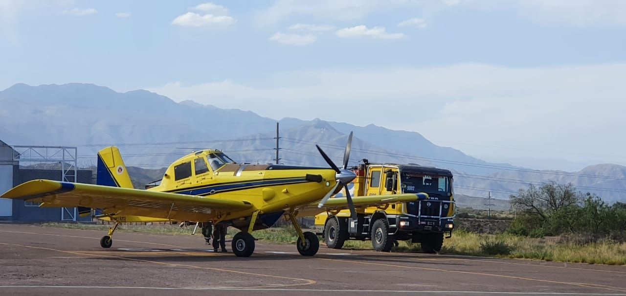 Incendios forestales Mendoza