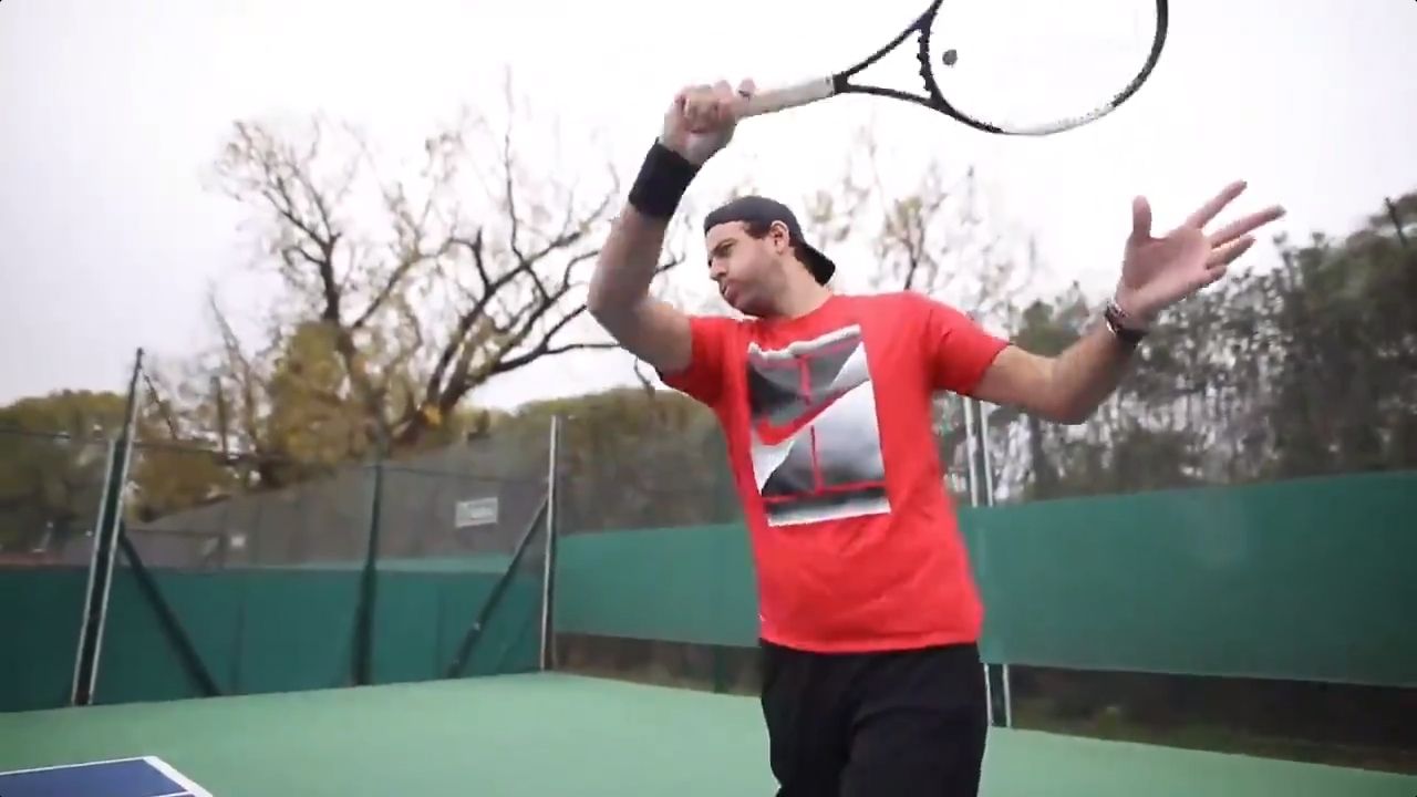 JUAN MARTIN DEL POTRO ENTRENA PARA VOLVER AL CIRCUITO.