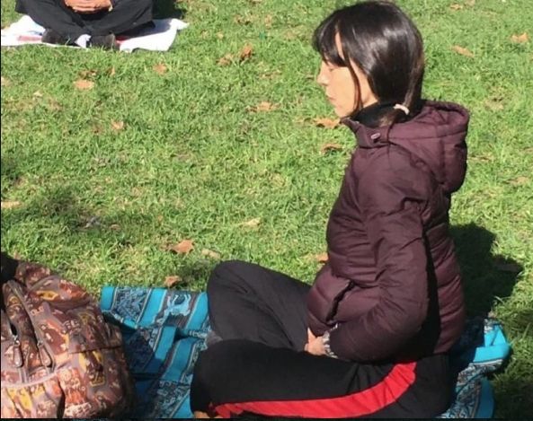PAULA TIENE UN ESTUDIO DE ARTE Y YOGA EN LA ZONA DE PALERMO.