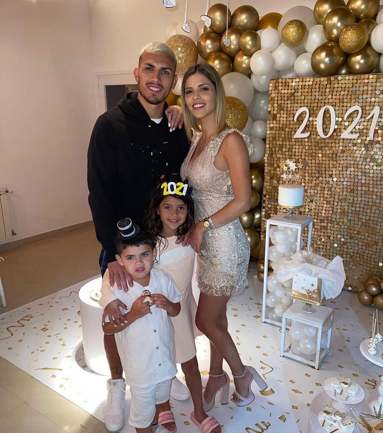Leandro Paredes y su esposa en crisis