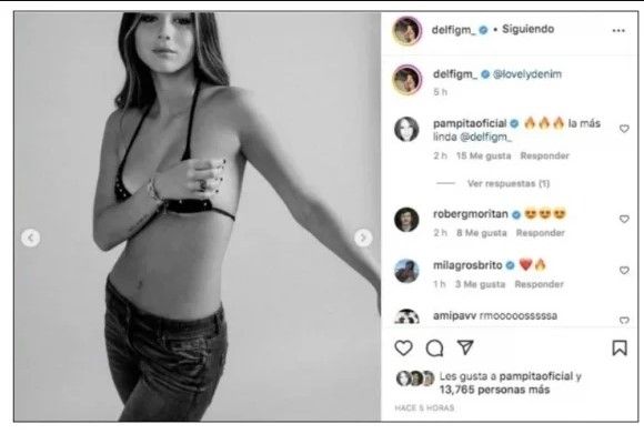 Pampita aconsejó a Delfina.