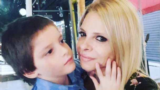 Fabiana Liuzzi y Antoñito.