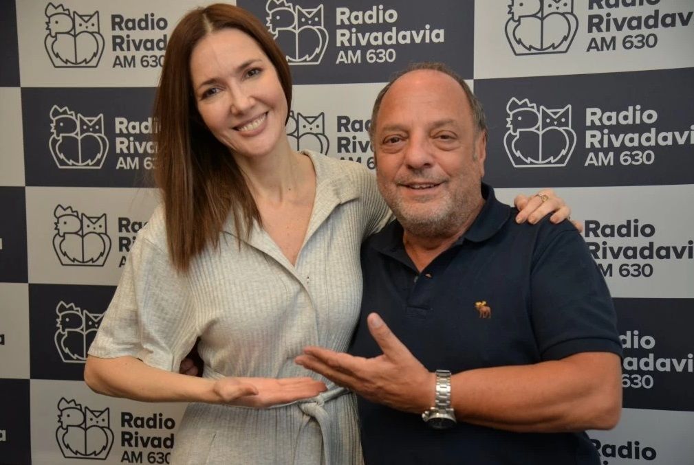 Cristina Pérez y Baby Etchecopar.