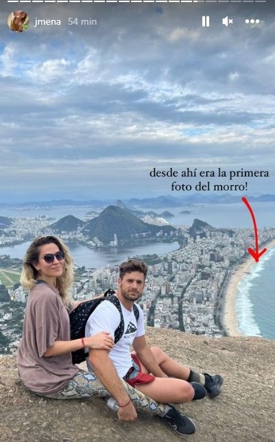 Jimena Barón y Matías Palleiro.