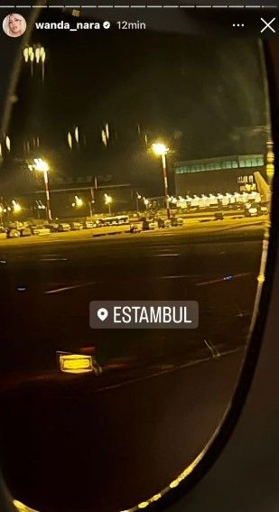 Wanda Nara está en Turquía.