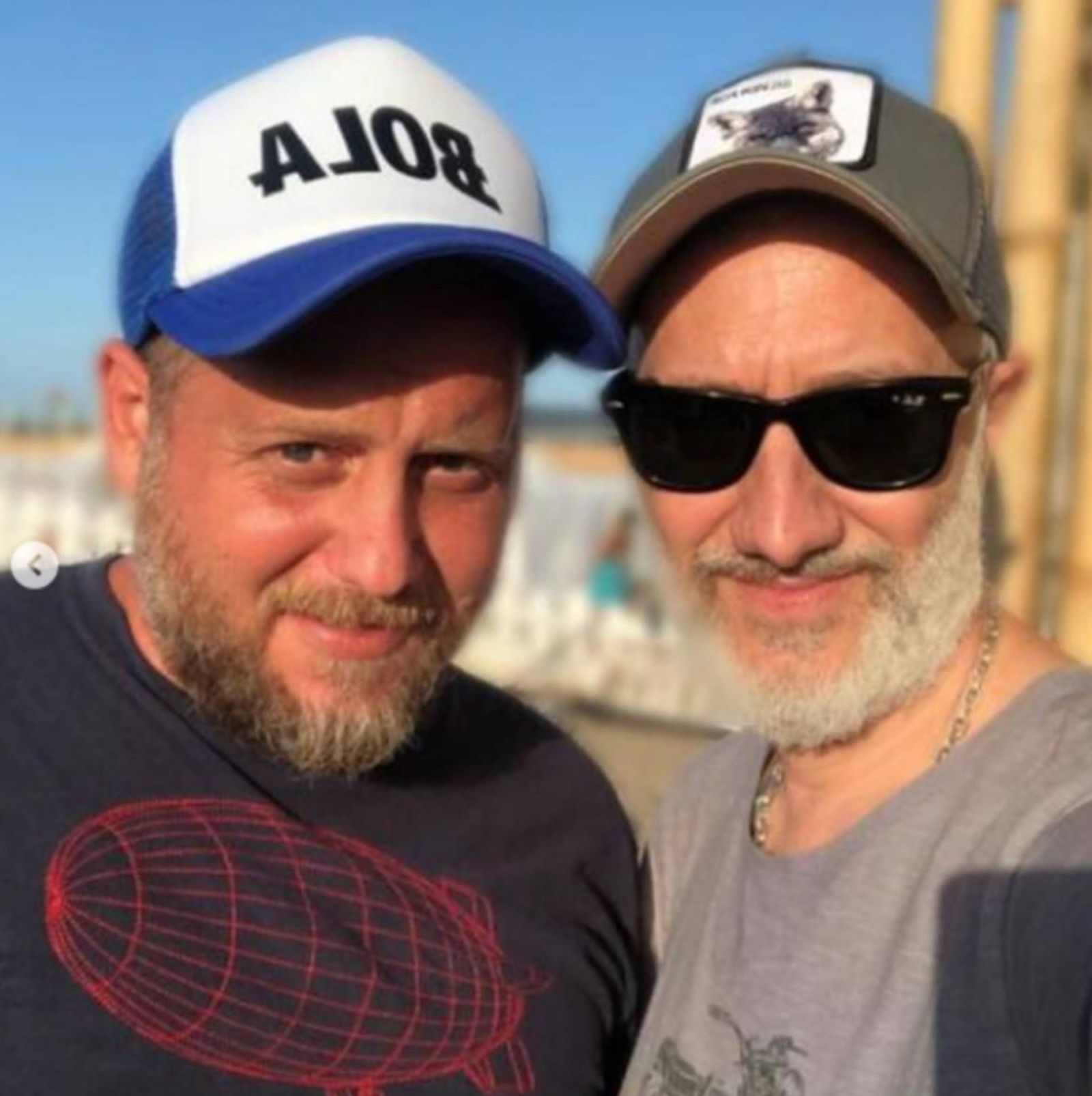 Cayetano y Andy Kusnetzoff.