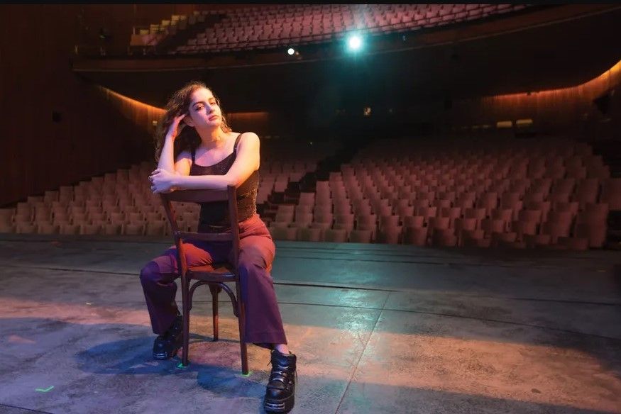 Miranda de la Serna en el teatro San Martín.