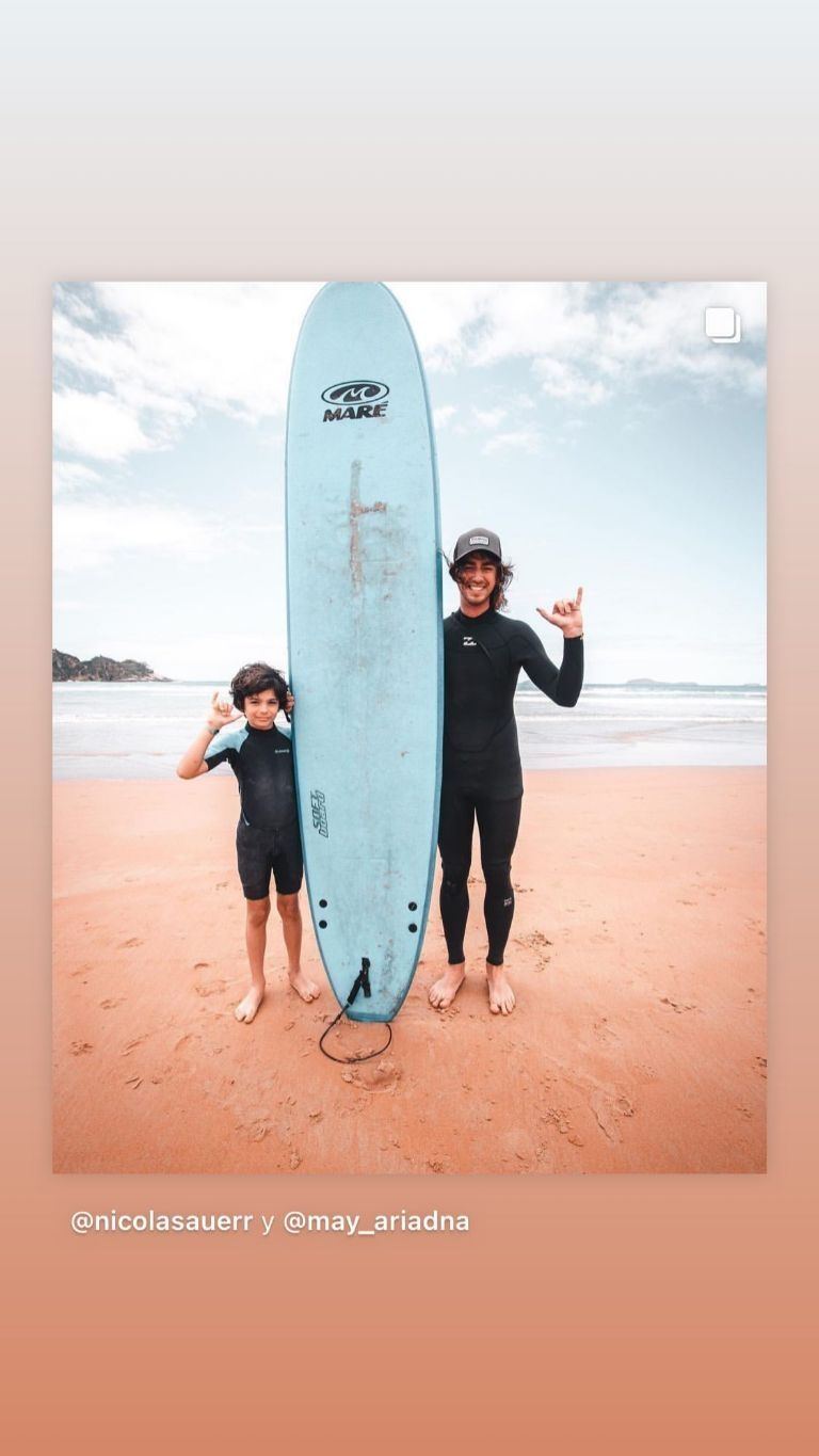 Nilo, el hijo de Agustina Cherri.