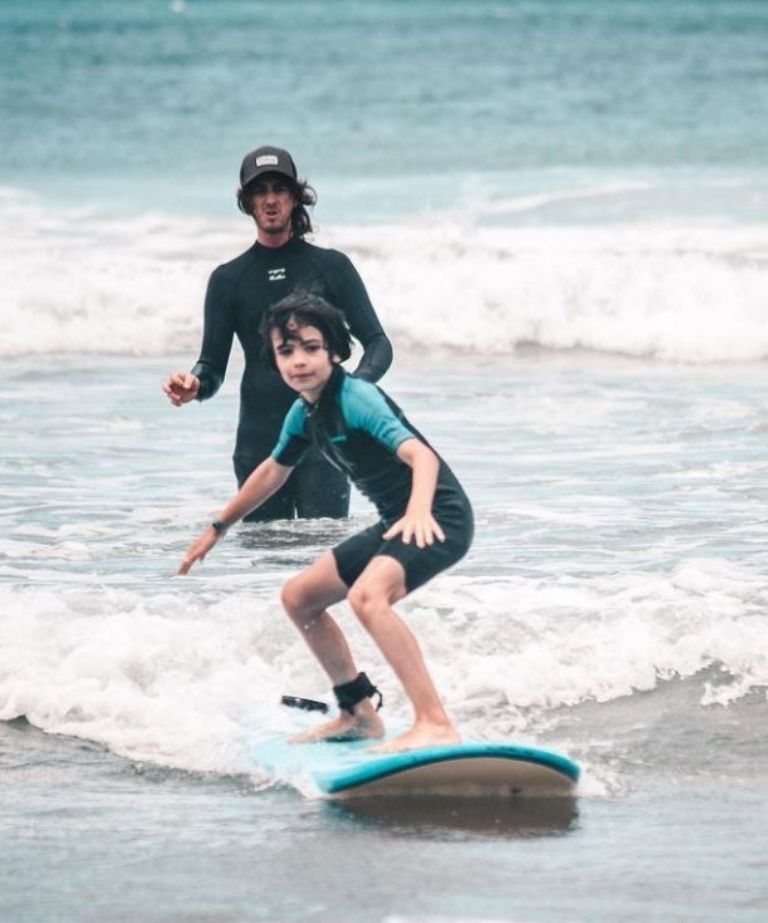 Nilo, el hijo de Agustina Cherri.