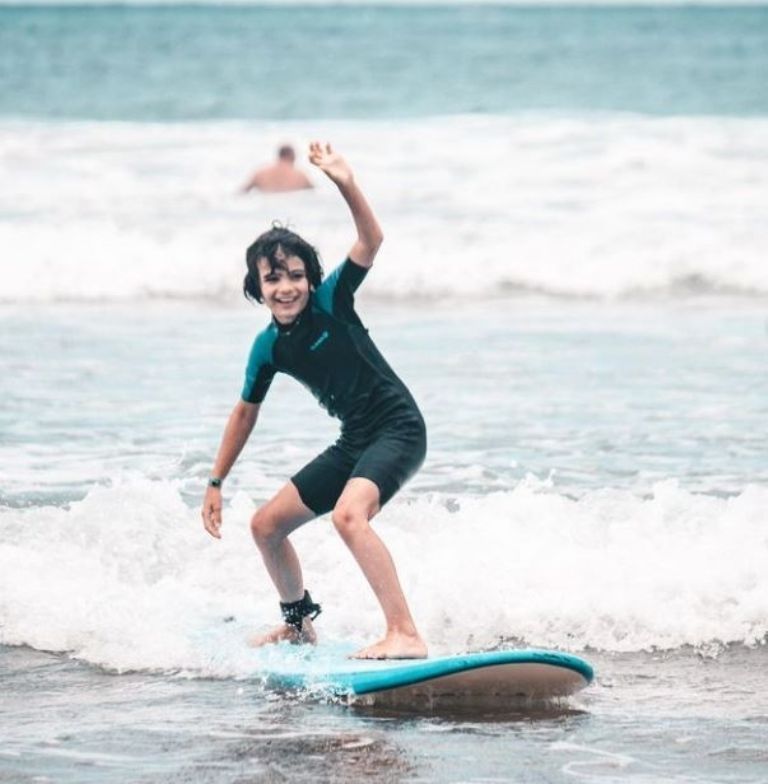 Nilo, el hijo de Agustina Cherri.