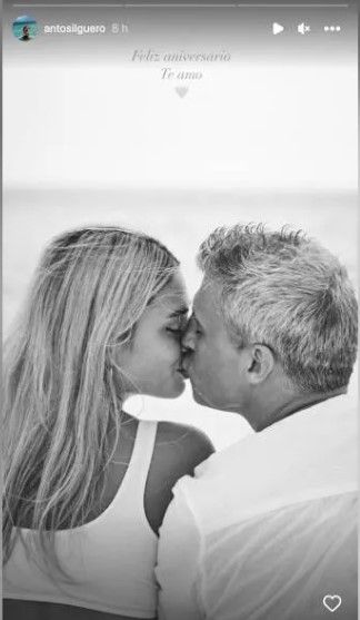 La novia de Hernán Crespo.