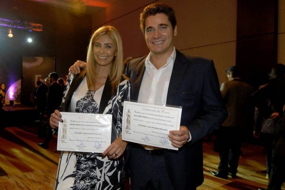 Los hermanos Guillermo y Marisa Andino.