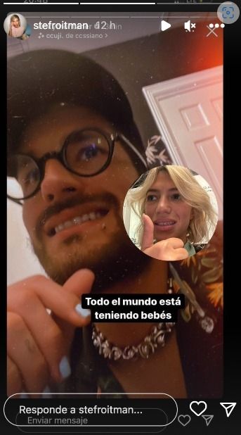 Ricky Montaner y Stefi Roitman sobre las chances de tener hijos.