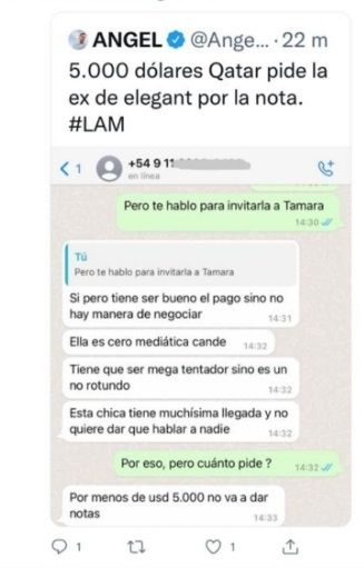 Captura charla Ángel de Brito y Tamara Báez.