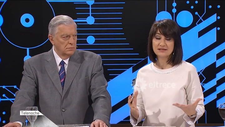 Santo Biasatti y María Laura Santillán.