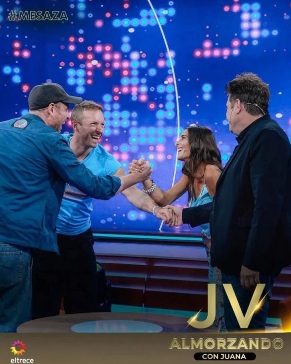 Juana Viale, el Bebe Contepomi y el Coldplay.