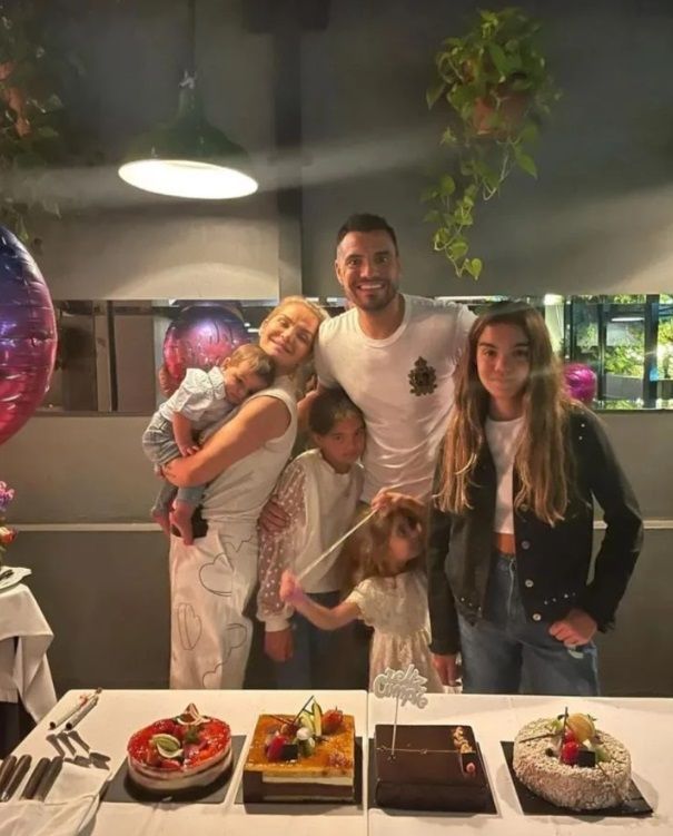 Familia Eliana Guercio y Sergio Romero.