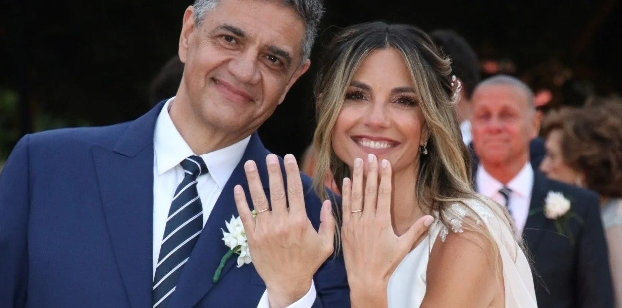 Jorge Macri y María Belén Ludueña.