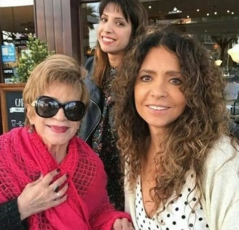 Patricia Sosa y su madre, Olga.