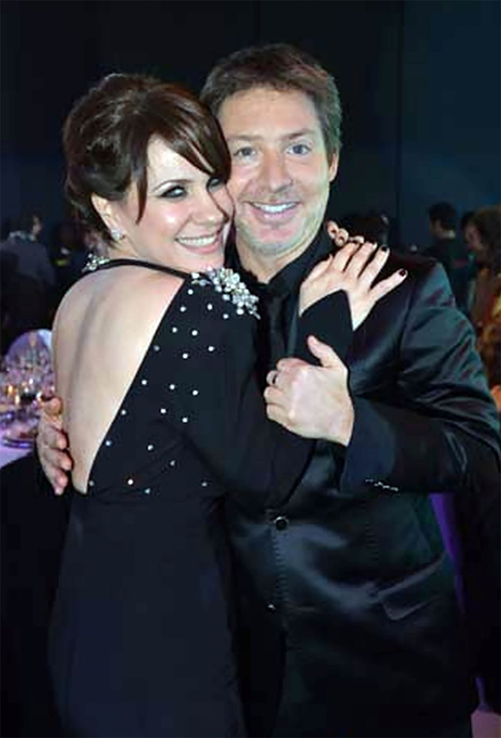 Nancy Dupláa y Adrián Suar.