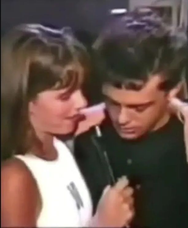 Marina Vollmann y Luis Miguel.