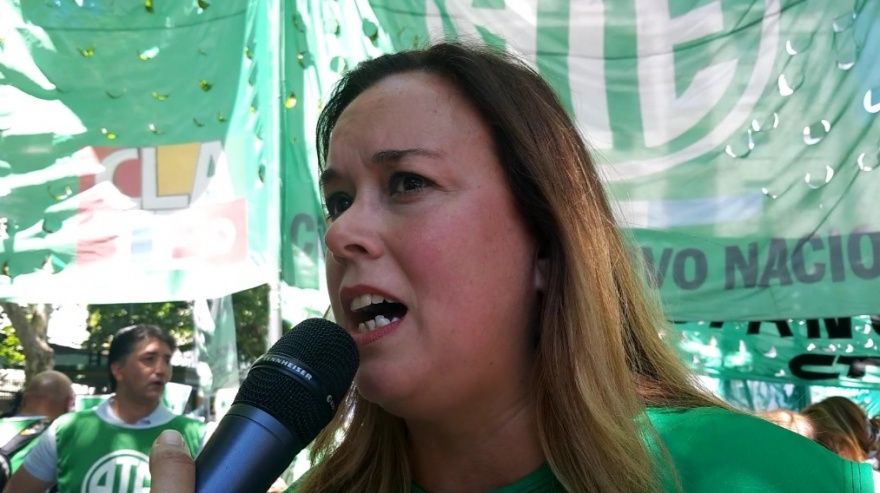 Vanina Rodriguez. Sec Adjunta de ATE Pcia de Bs As