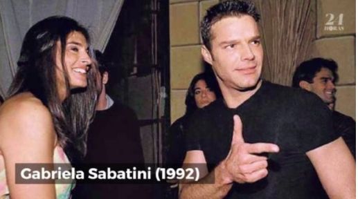 Sabatini y Ricky fueron novios durante 5 meses