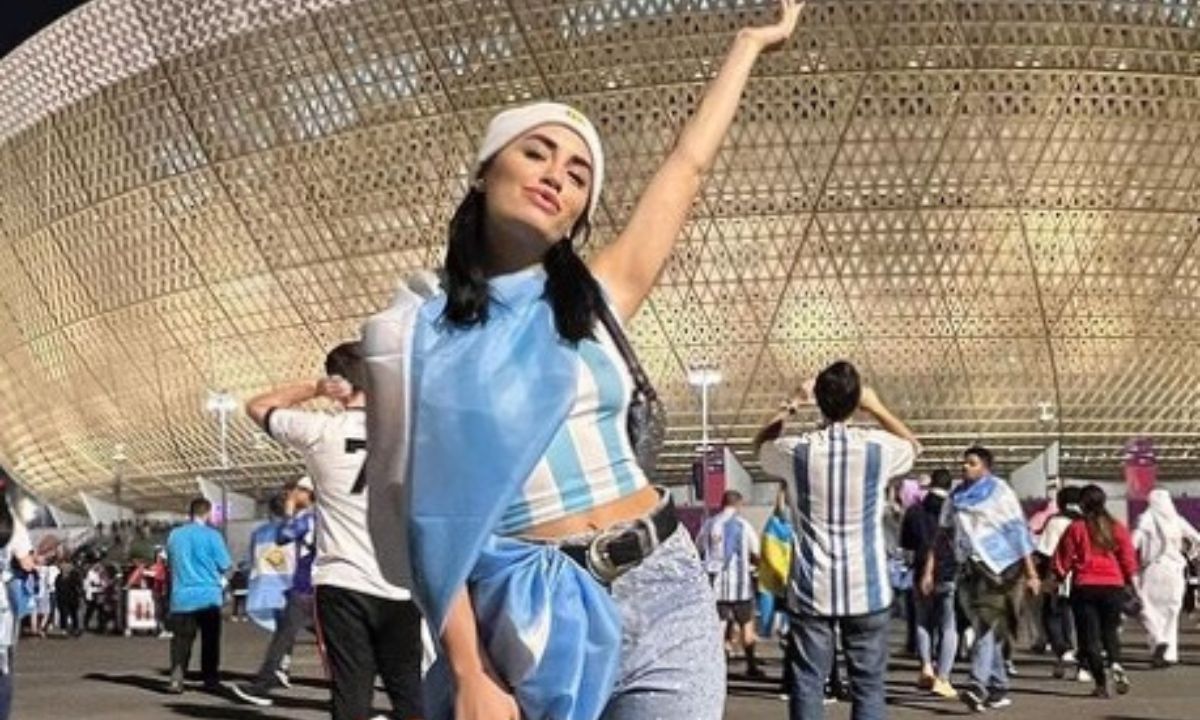 Lali Espósito cantó el himno en la final