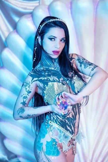 Luciana Méndez, la novia de Alexis Puig. 