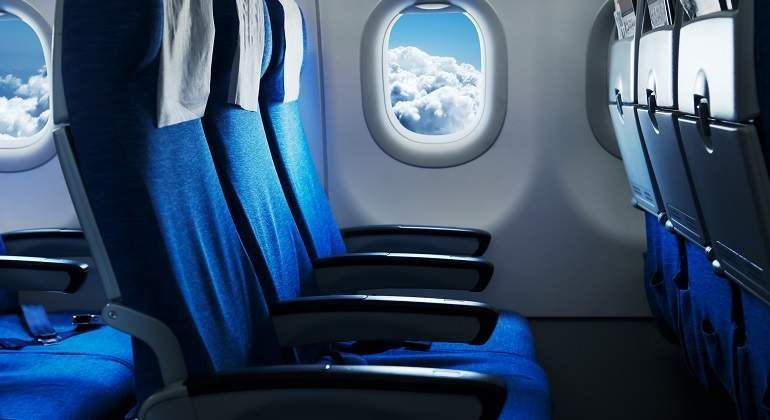 avión cabina