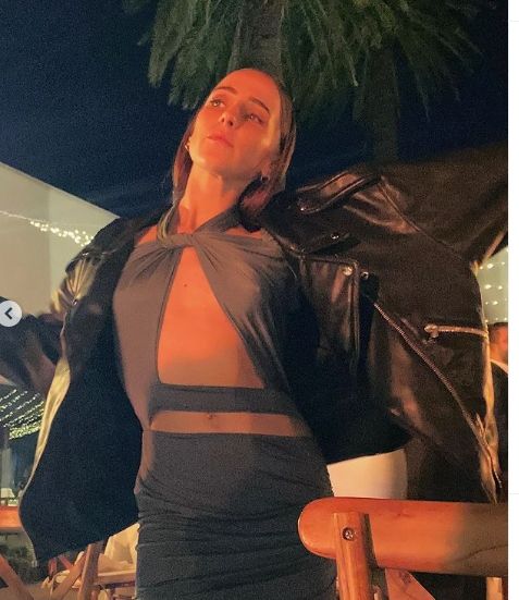 Ambar y su look rockero