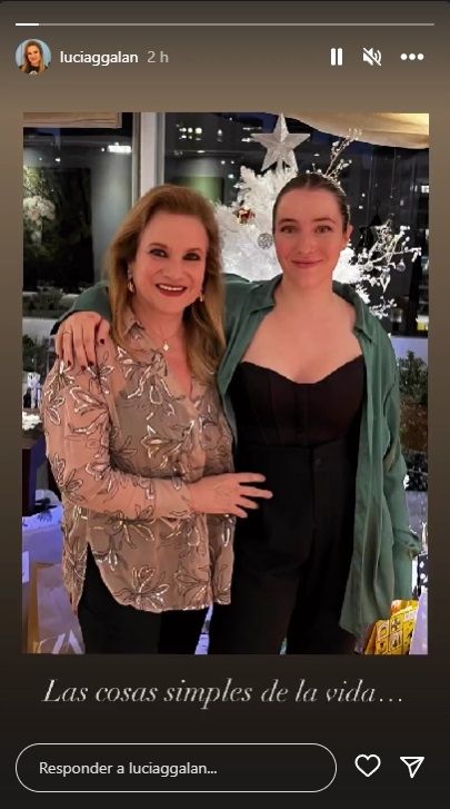 Lucía Galán y su hija, Rocío Hazán.