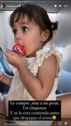 Paula Chaves en Instagram