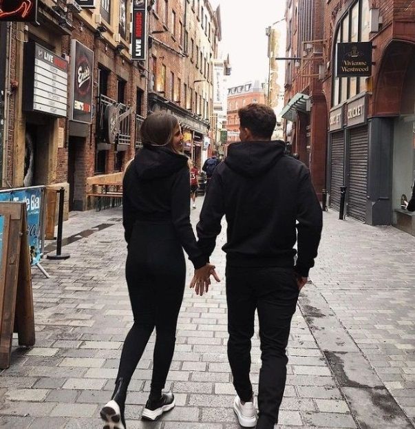 Julián Álvarez y Emilia Ferrero.