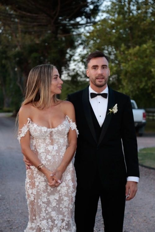 Casamiento de Nicolás Tagliafico y Carolina Calvagni.