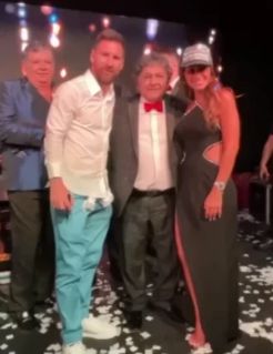 Antonela se descalzó durante la fiesta