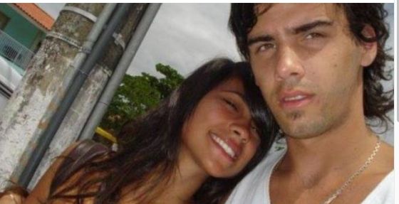 Roccuzzo y su novio anterior a Messi