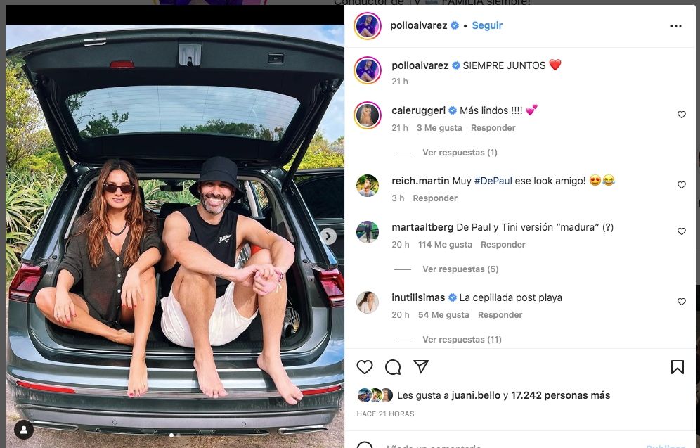 Álvarez rompió con la versiones de una crisis