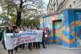 Abrazo al Hospital de Niños de La Plata