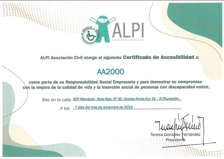 certificado aeropuerto
