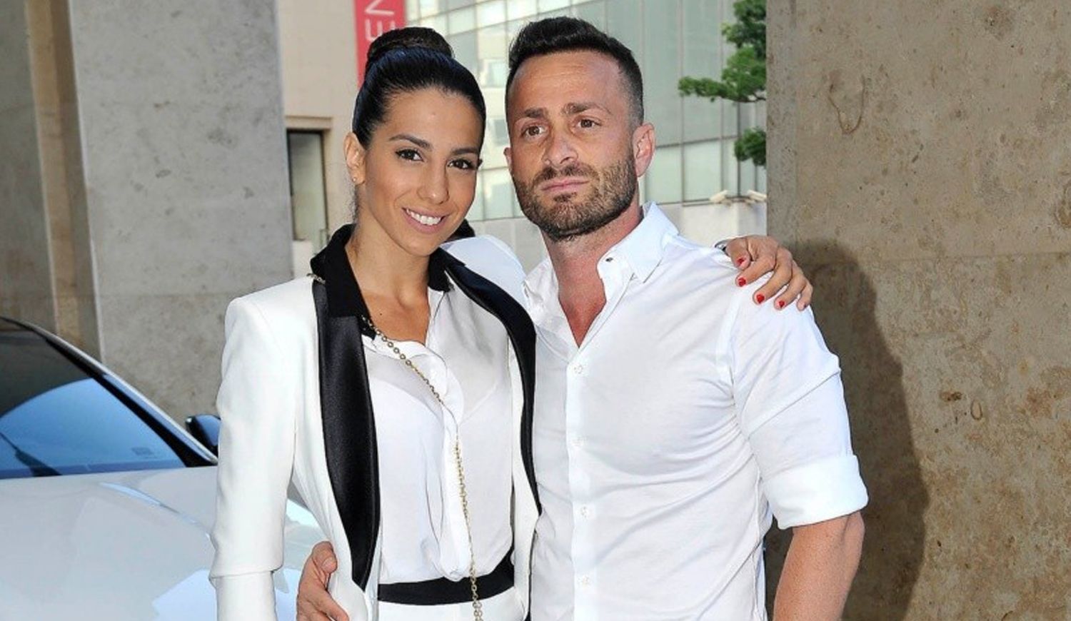 Cinthia Fernandez y Martín Baclini.