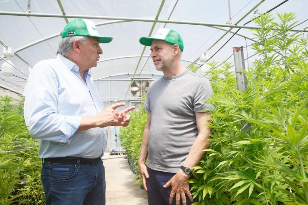 Horacio Rodríguez Larreta y Gerardo Morales