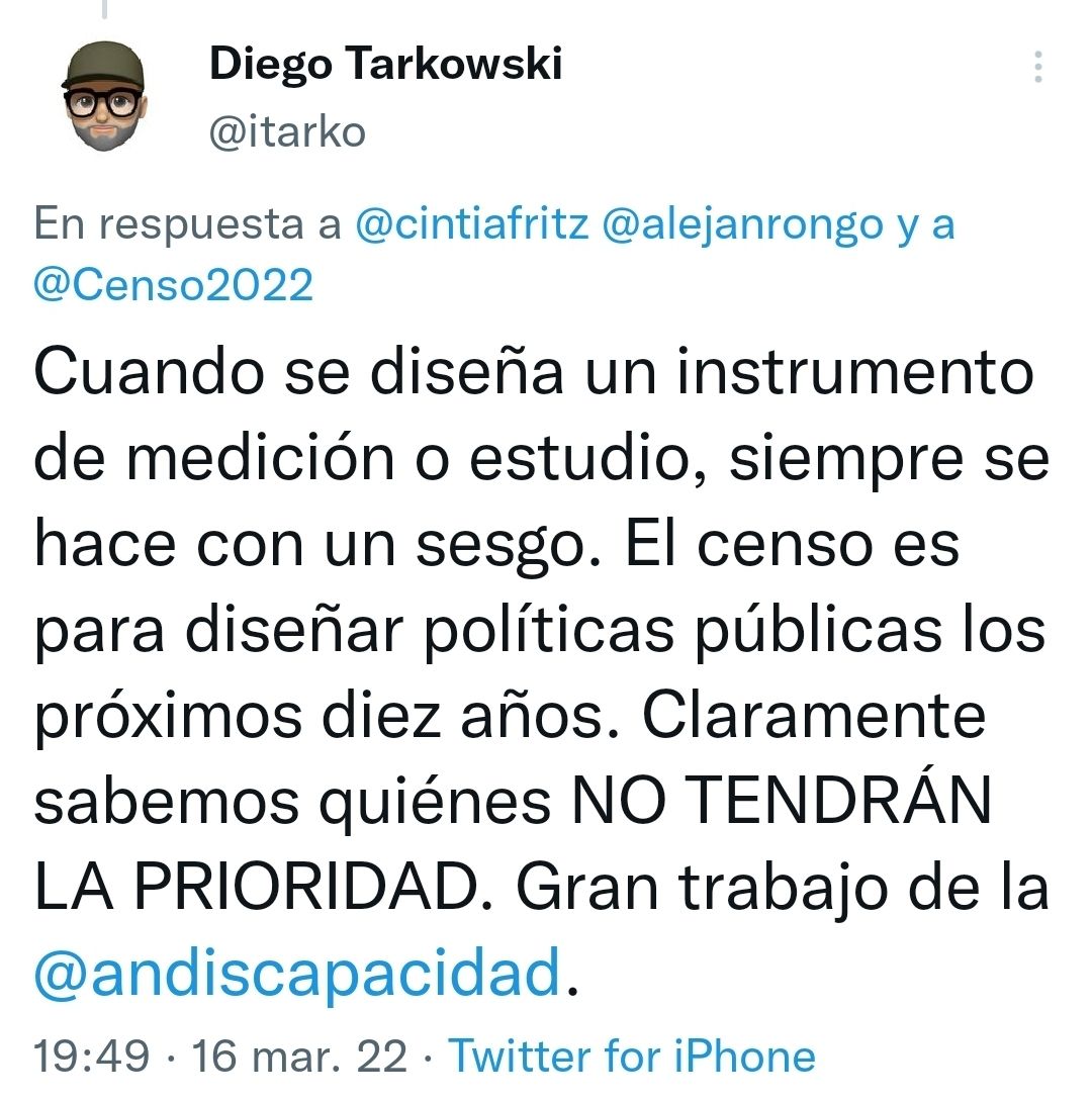 censo discriminación