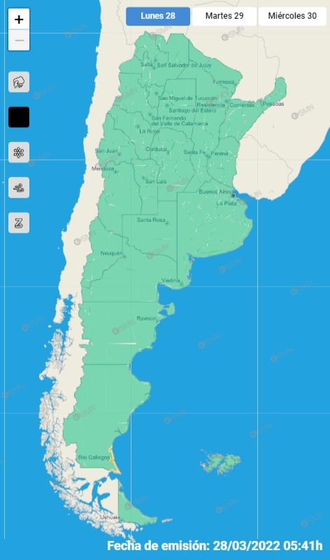 alerta mapa
