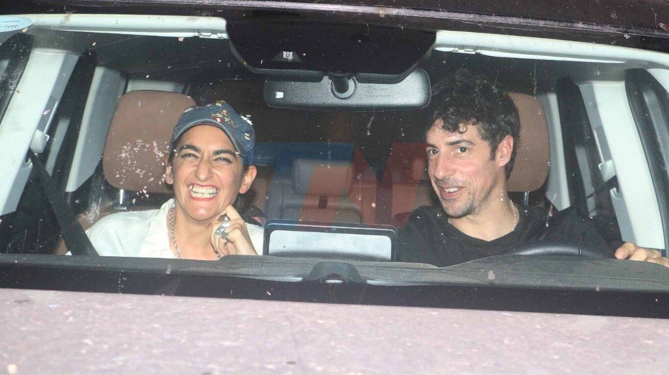 LAMOTHE JUNTO A CHARO LOPEZ, SU EX.