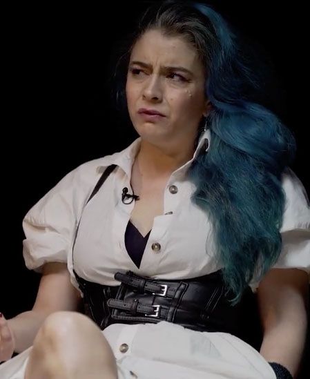 RIVAS SE MOSTRO TRISTE EN EL REPORTAJE.