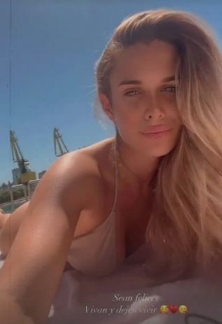 LA EX MUJER DE RODRIGO DE PAUL.