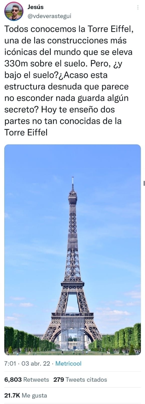 Torre Eiffel Viral