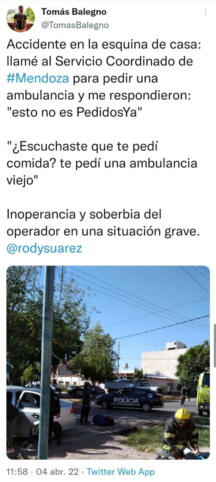 accidente ambulancia