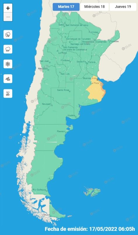 alerta mapa